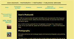 Desktop Screenshot of joan-shannon.co.uk